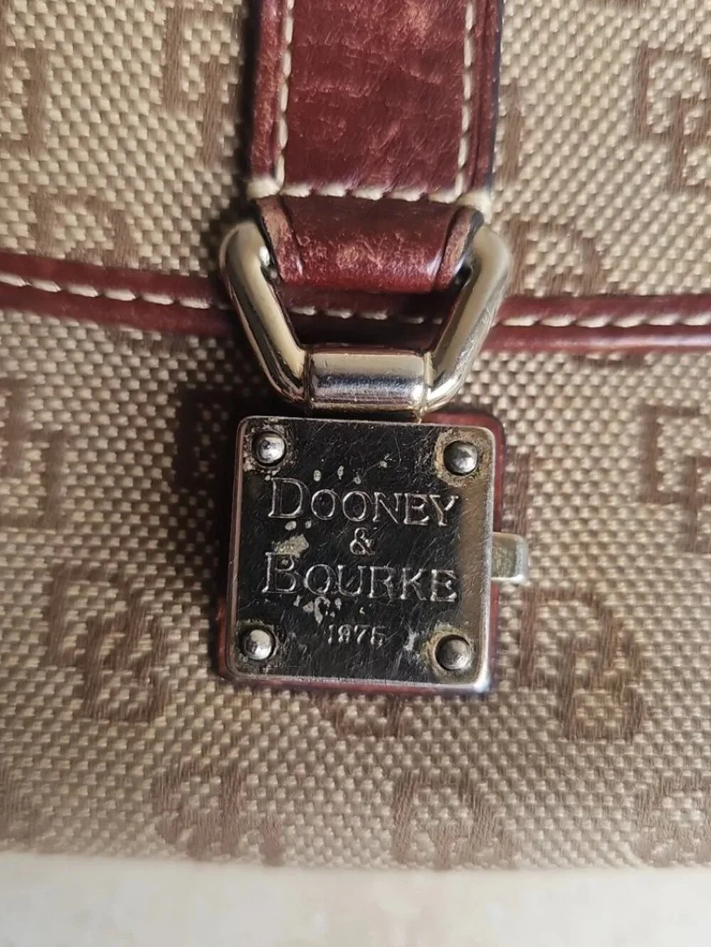Dooney & Bourke Signature Bifold Monogram Wallet